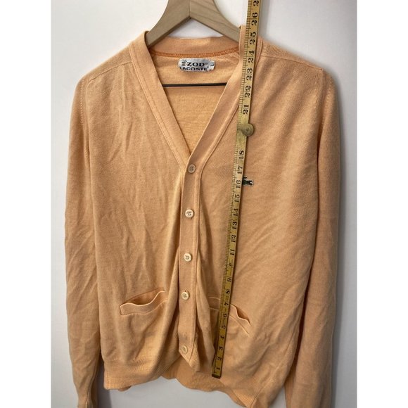 Lacoste Coral Color Wool Sweater Size Large - Picture 6 of 8